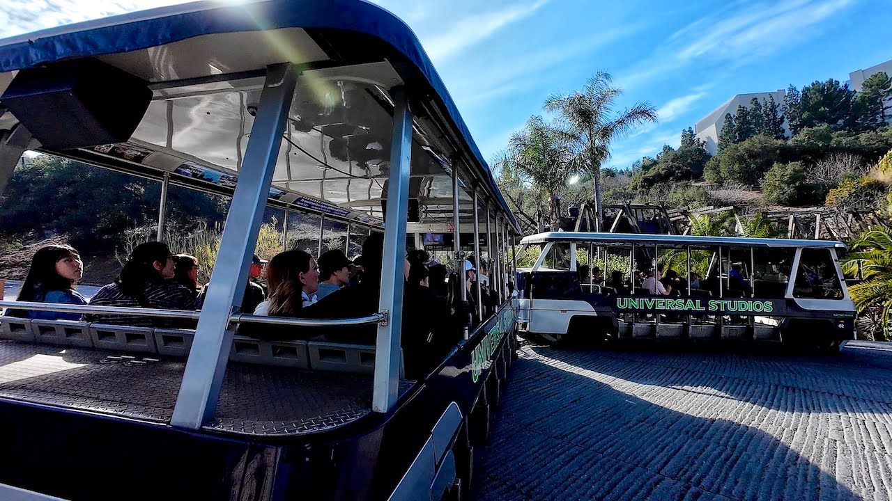 The World-Famous Studio Tour 4K Wide-Angle On-Ride POV | Universal Studios Hollywood (2025)