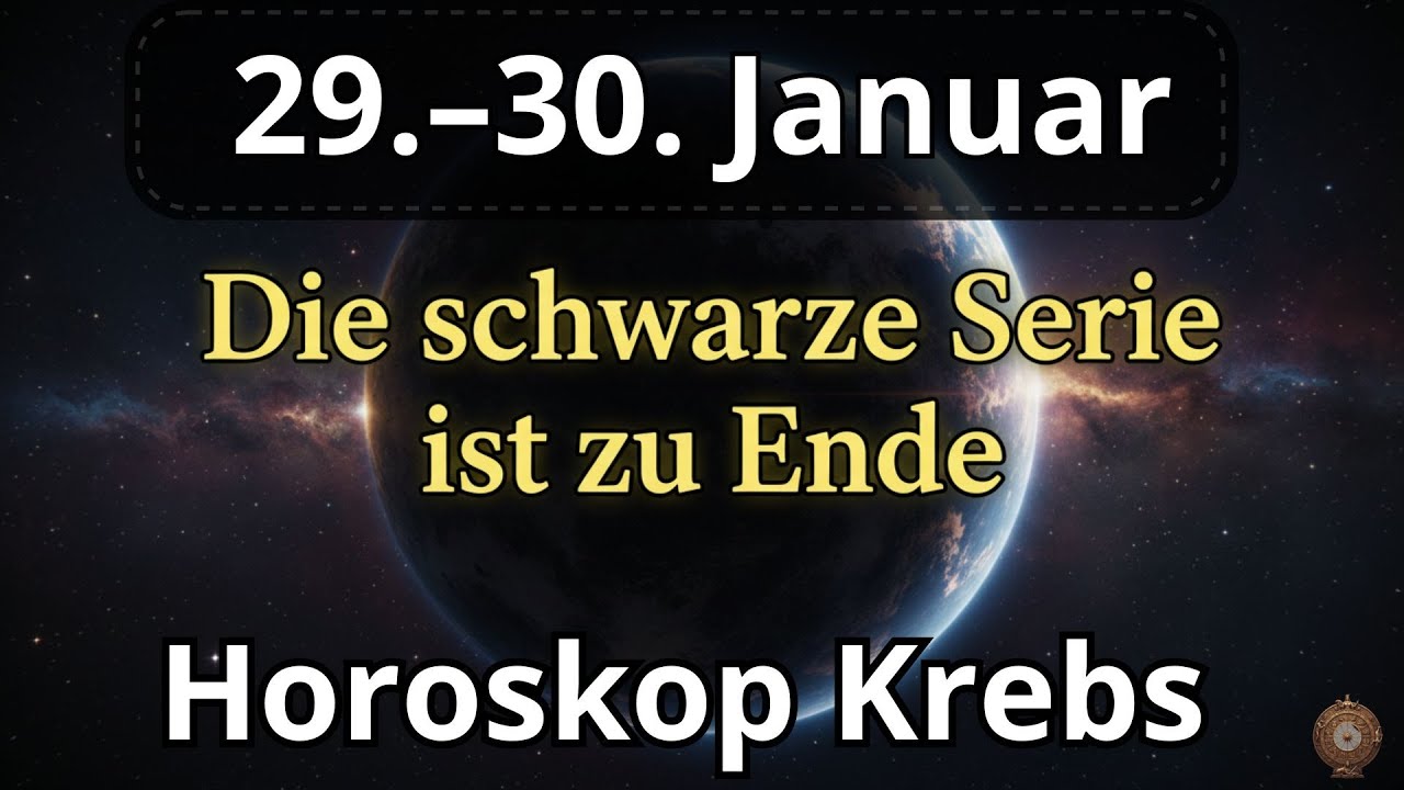 Horoskop Krebs Die Zeit der Misserfolge, die jahrelang andauerte, ist unwiderruflich vorbei.