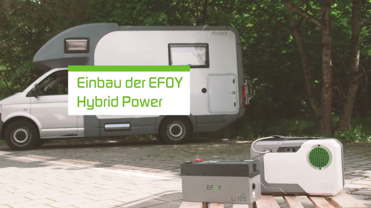 EFOY Hybrid Power Camper Einbau