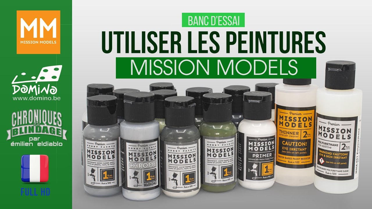 ⭐️BANC D'ESSAI⭐️ - Utiliser les peintures Mission Models