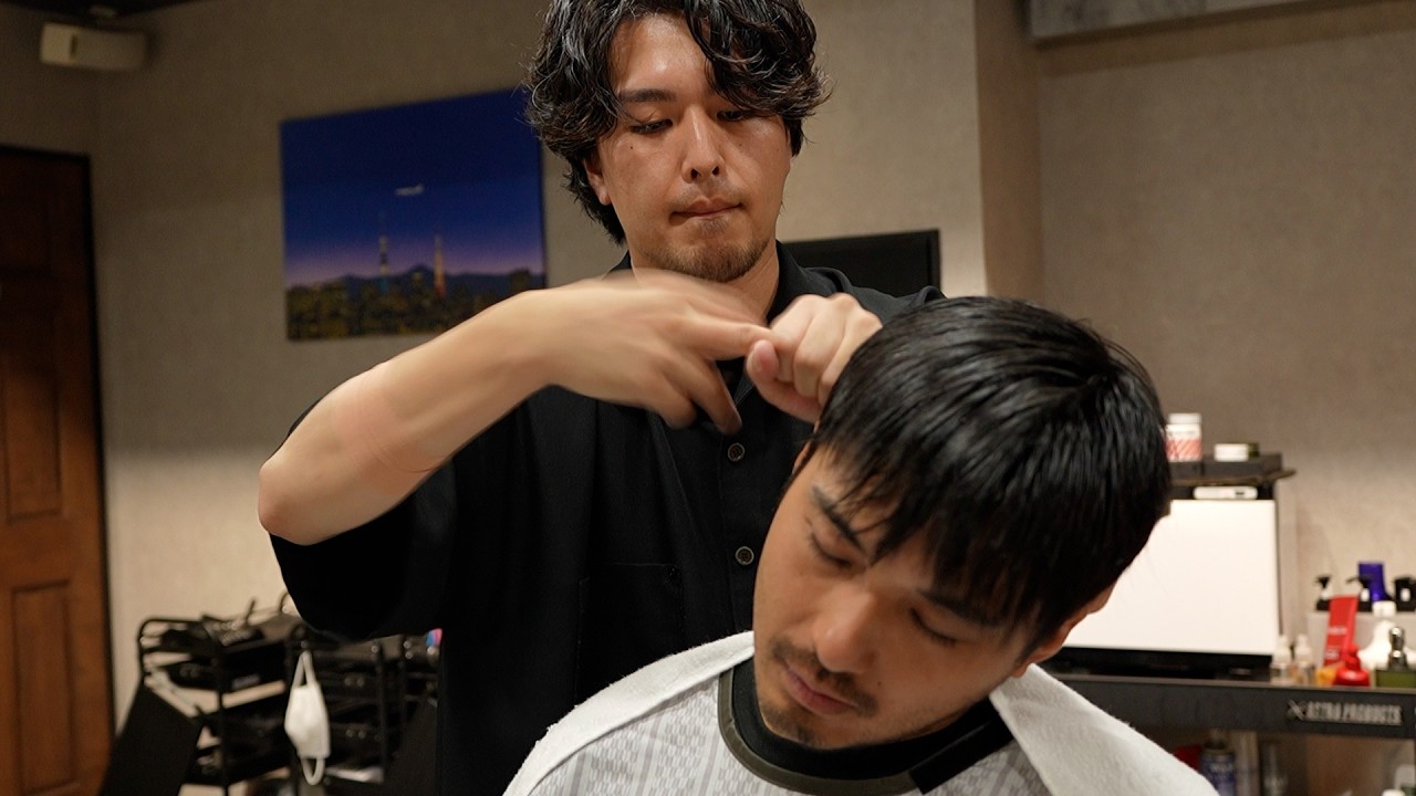 Experience the ultimate relaxation with a professional shampoo and massage at NewOld Barbershop