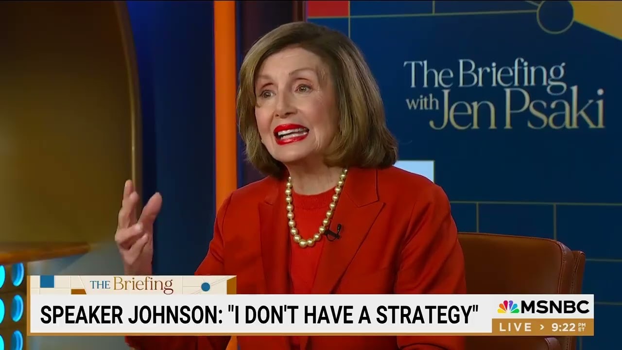 Pelosi Joins The Briefing With Jen Psaki