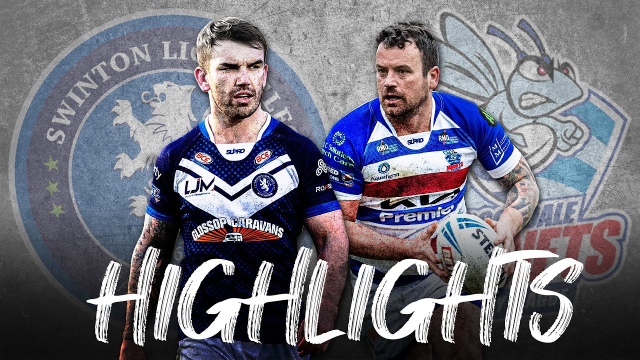 Highlights | Swinton Lions vs Rochdale Hornets - Betfred League One