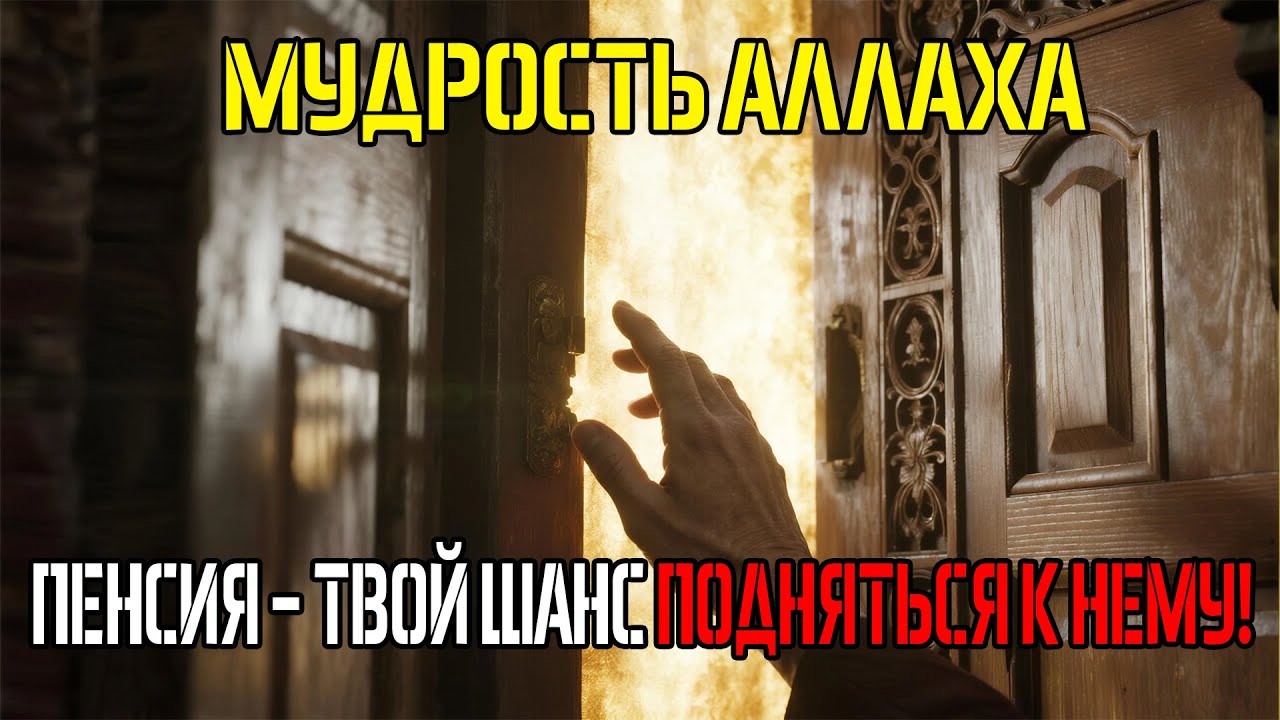 Мудрость АЛЛАХА: Как Прожить Старость, Чтобы Войти В ДЖАННАТ...