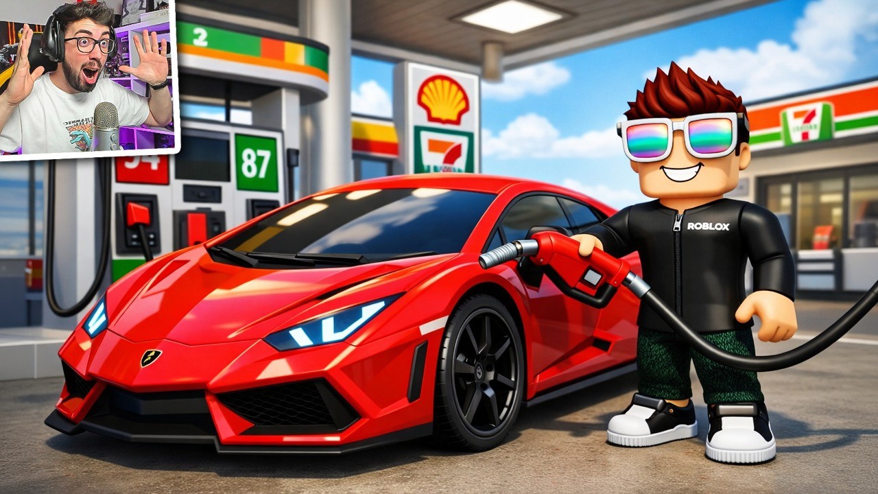 AS&Iacute; es el MEJOR SIMULADOR de GASOLINERA de ROBLOX