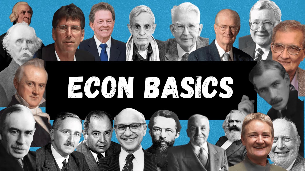 Top Economic Theories Explained in 24 Minutes (A Crash Course)
