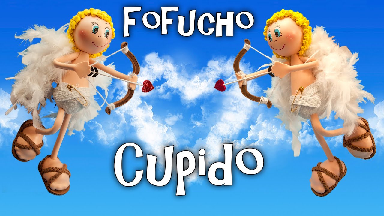FOFUCHO CUPIDO HECHO CON GOMA EVA
