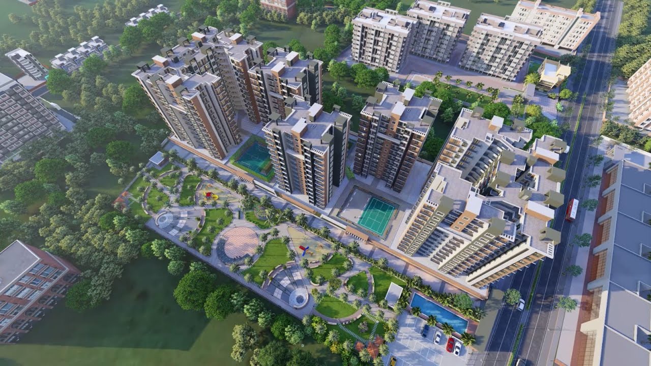 Atharva Nagari 7 - Walkthrough video - 2 & 3 BHK LUXURIOUS TOWNSHIP in #besapiplaroad Nagpur