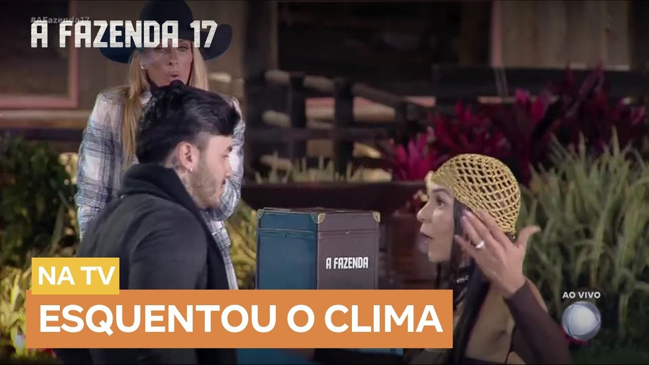 Wallas Arrais chama Yoná de imatura durante dinâmica ao vivo | A Fazenda 17