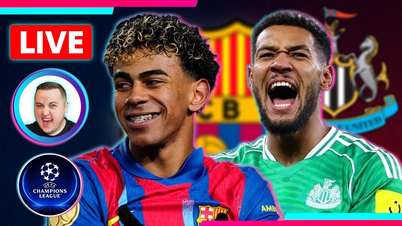 Barcelona vs Newcastle LIVE | UEFA Champions League Watchalong