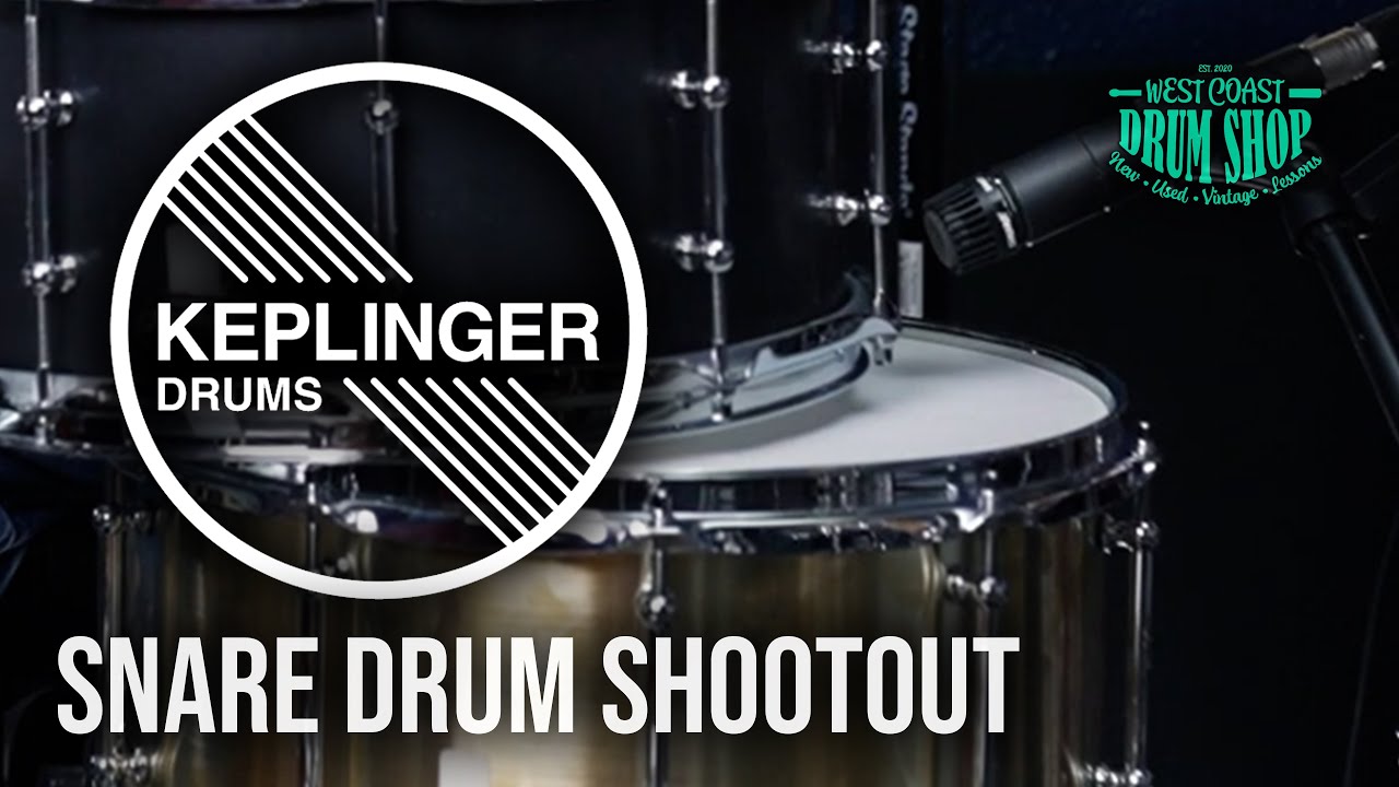 Keplinger Snare Drum Round Up!