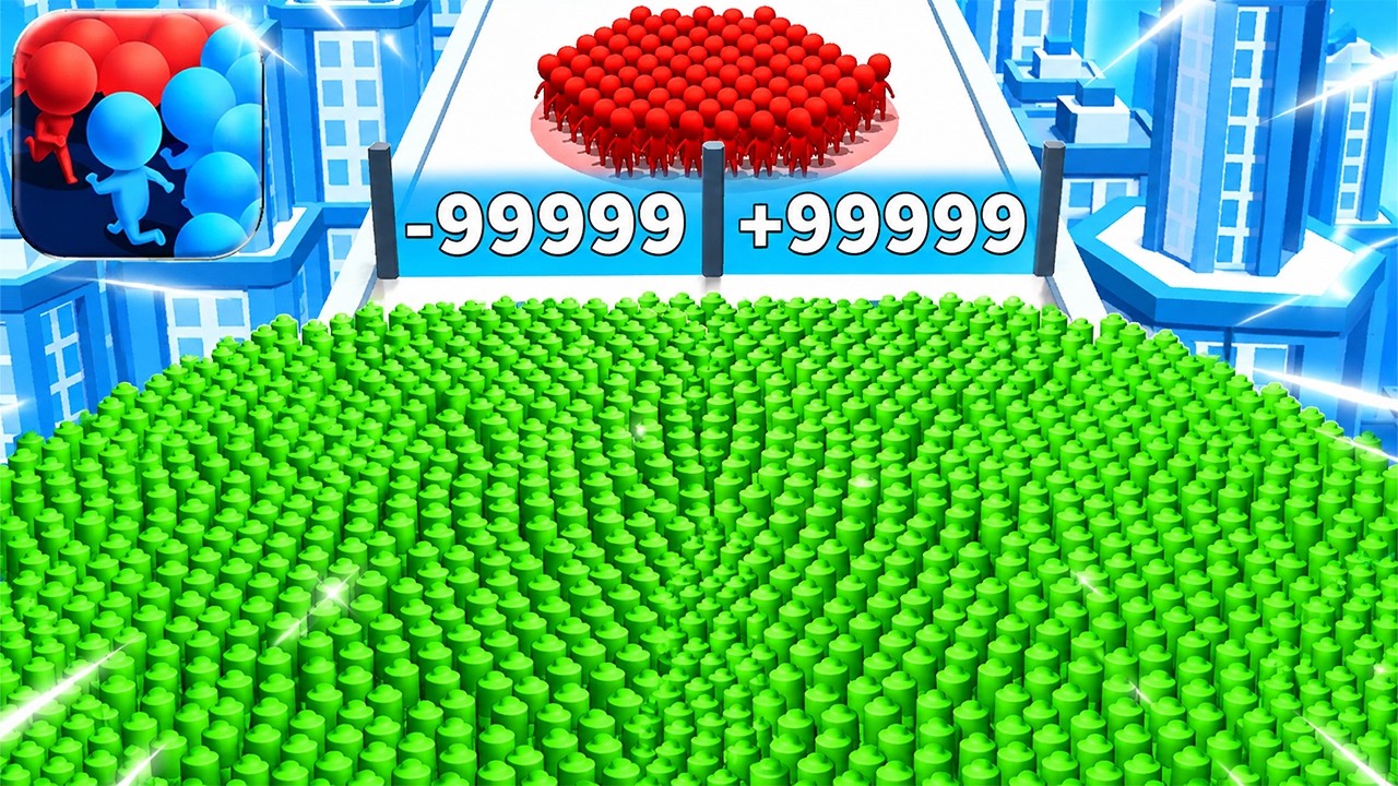 COUNT MASTERS - New Mobile Gameplay Walkthrough (iOS,Android) All Levels Latest Update Max Speed Run