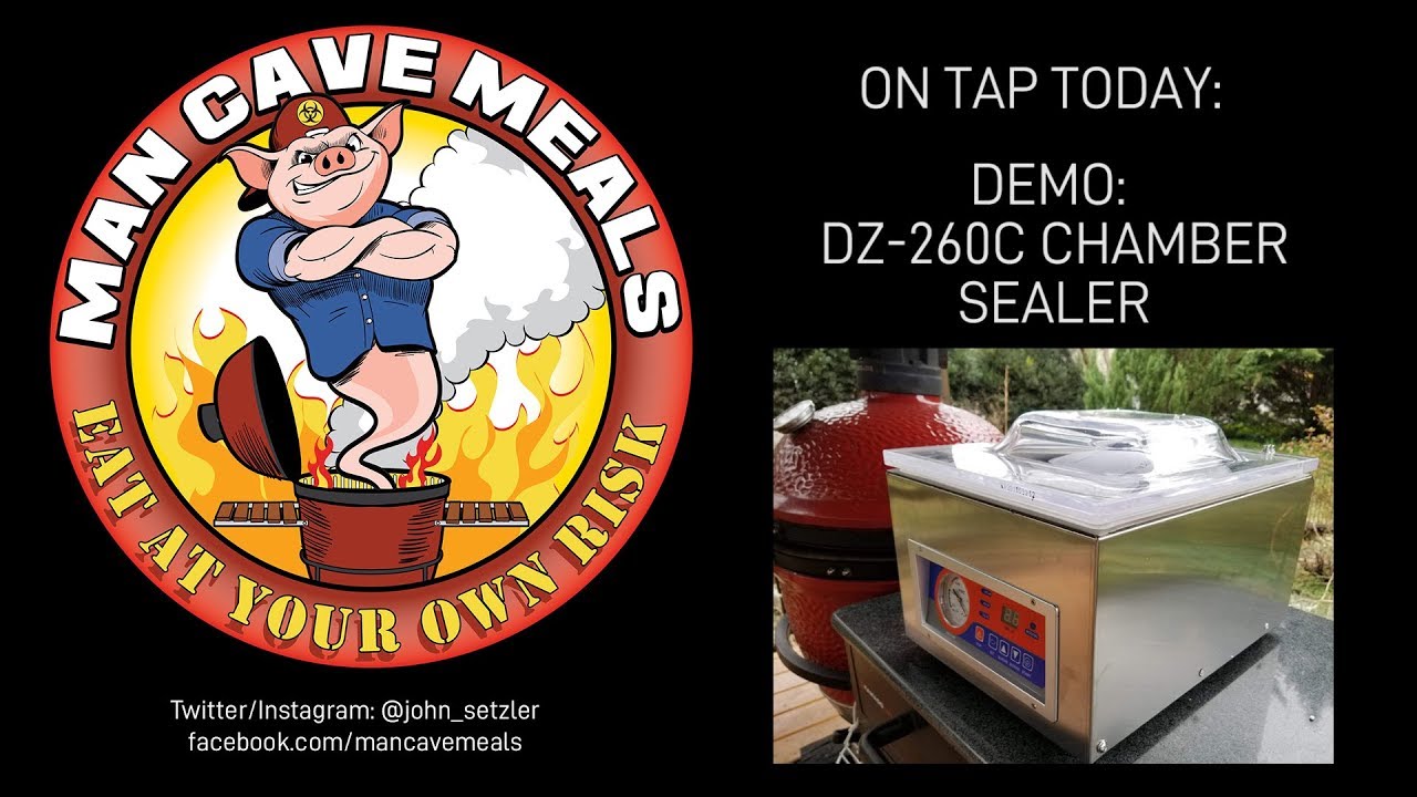 Man Cave Demo: DZ-260C Chamber Sealer