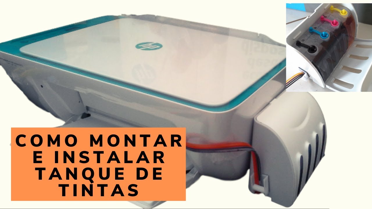 Tanque de tinta Bulk ink HP 2676, HP 2776, HP 2376, HP 2136, HP 2135, HP 3636 e similares