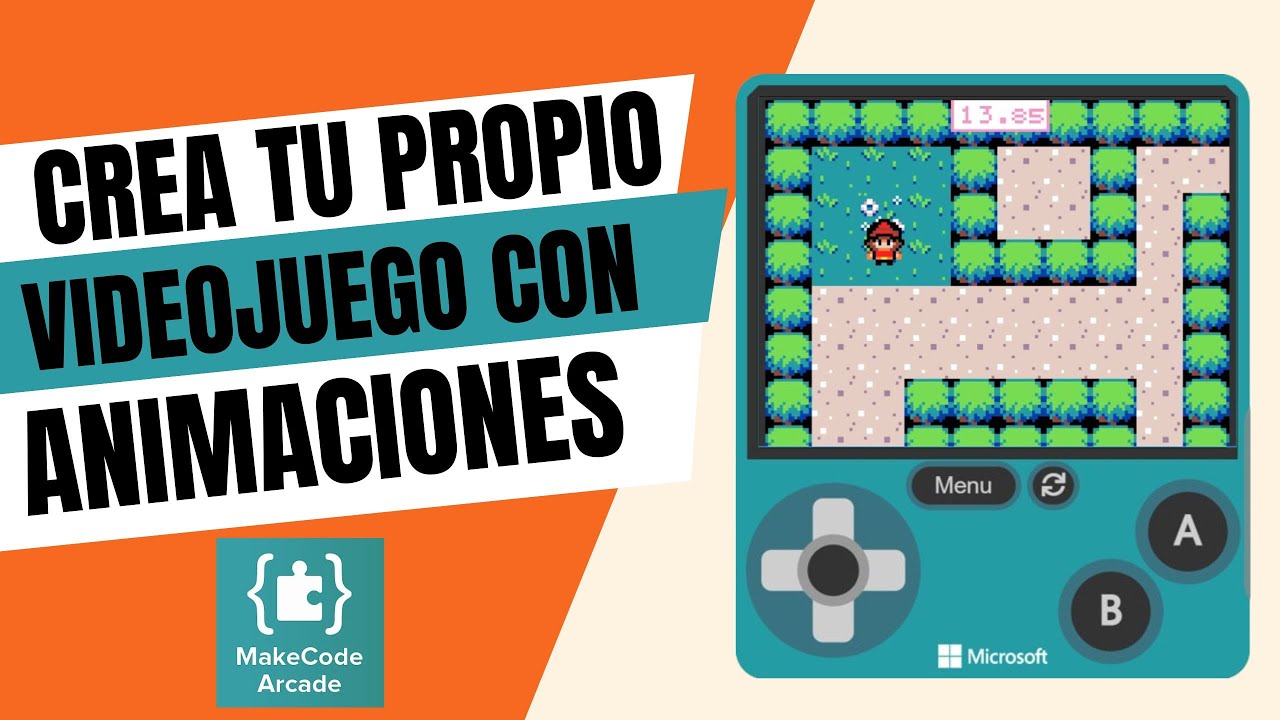 ¡Haz tu propio juego de laberinto con animaciones en Makecode Arcade!