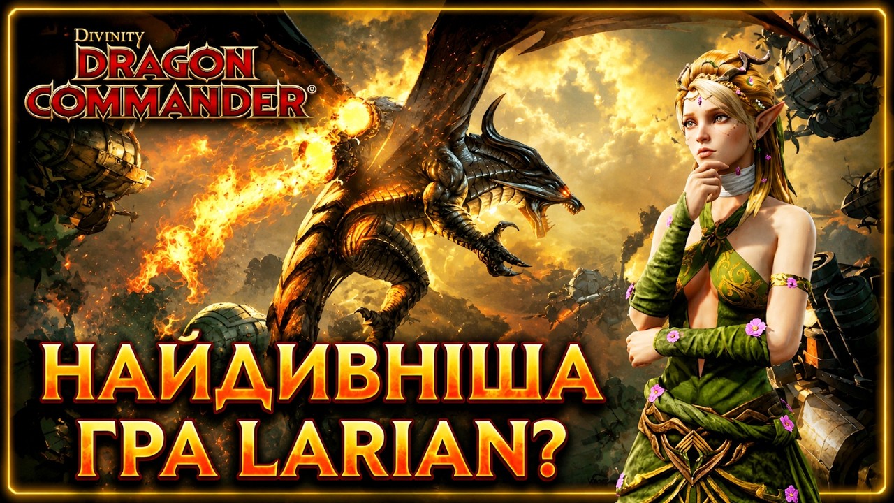 Чому Larian ЗАКОПАЛИ Dragon Commander? Огляд українською