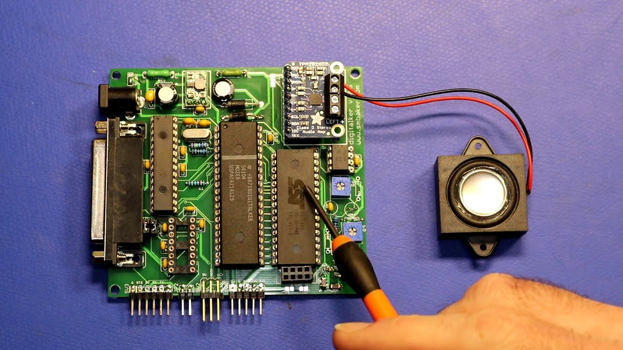 This is Digitalker! (and Jameco JE520) Vintage Speech Synthesizer
