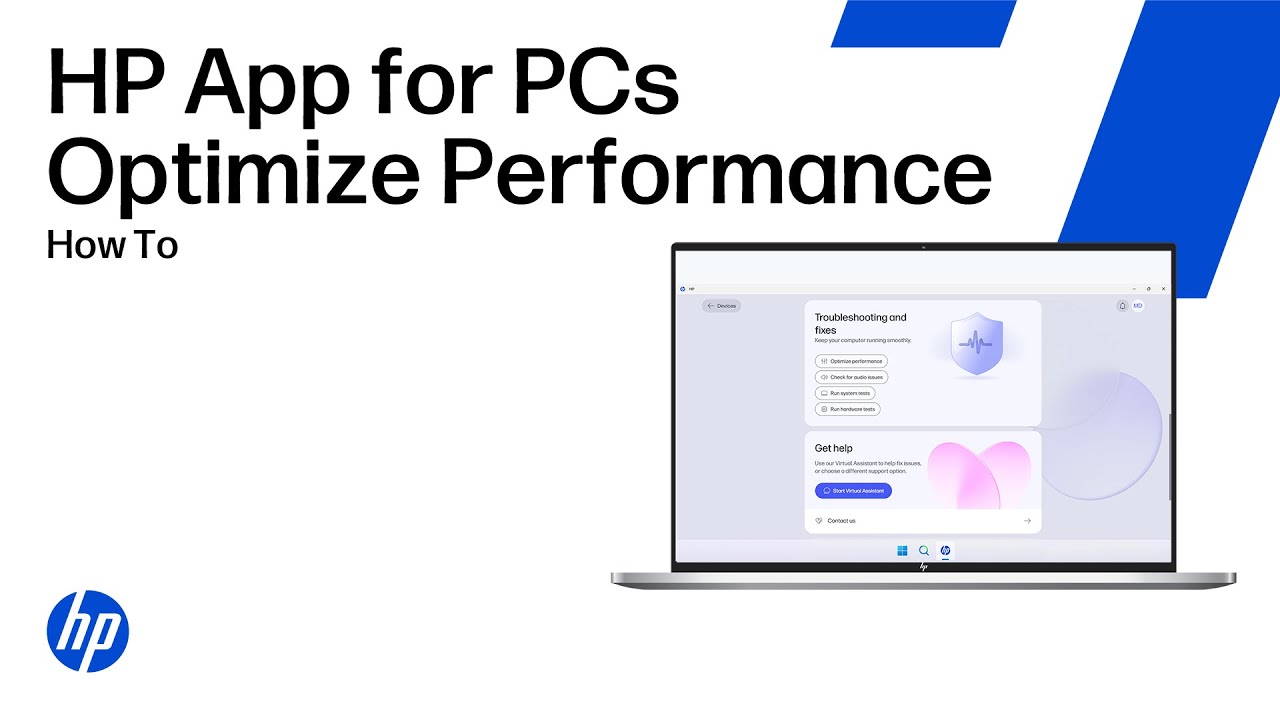 Aplikacja HP na komputery osobiste &ndash; optymalizacja wydajności | HP Support