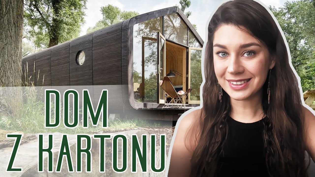 Modułowy EKO dom z KARTONU, bez pozwolenia, gotowy w 2 tygodnie / HOME TOUR 2019