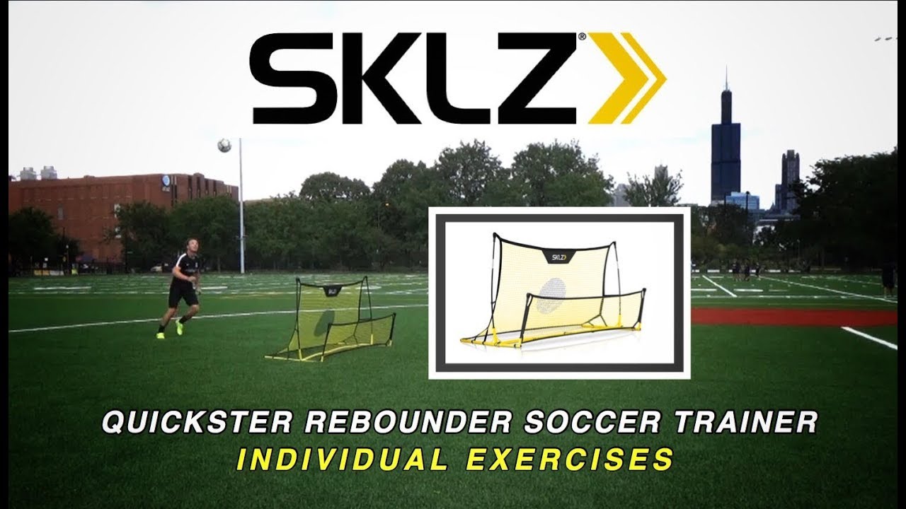 SKLZ Quickster Rebounder Soccer Trainer - Solo Exercises