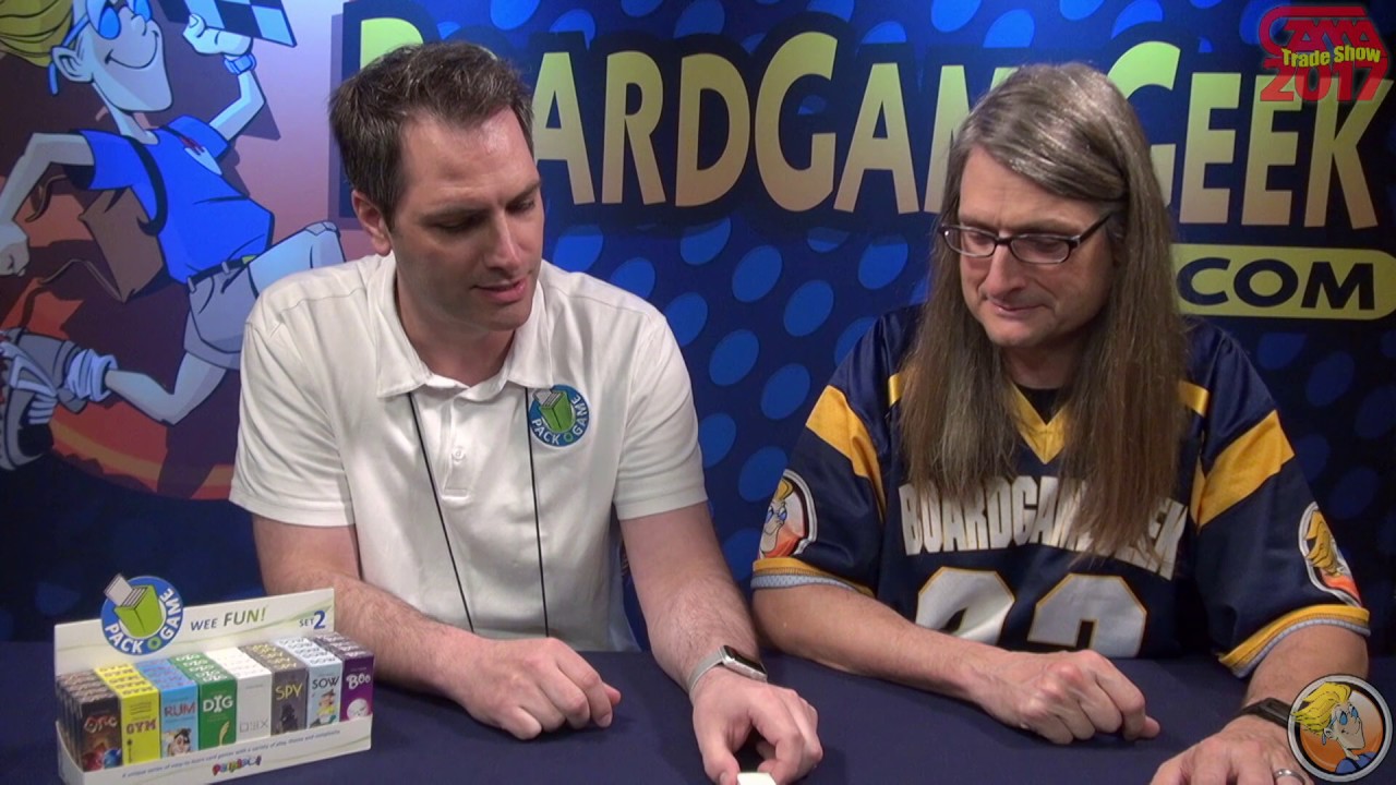 Pack O Game, Set 2 w/ ORC, DIG & BOX — game previews at GAMA Trade Show 2017