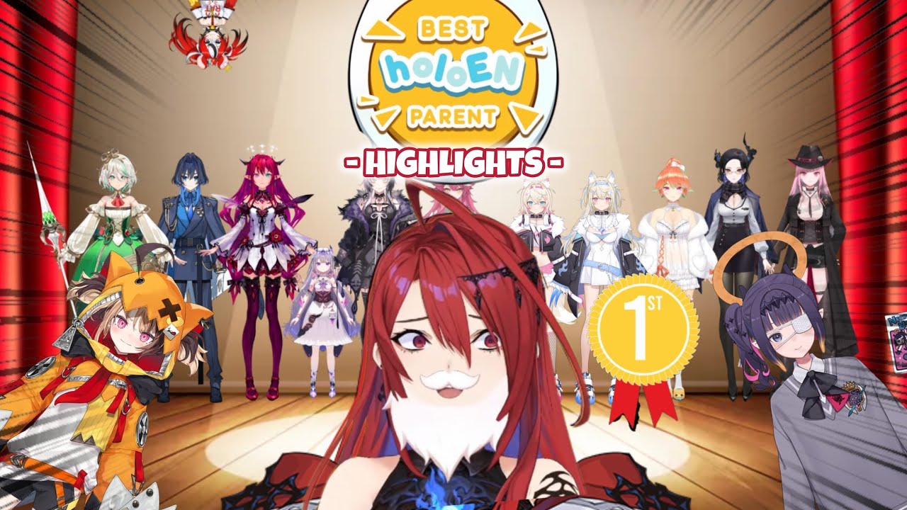 HoloEN Most CURSED Best Parent Contest Ever!! With Gigi Murin and ERB【 HIGHLIGHTS 】