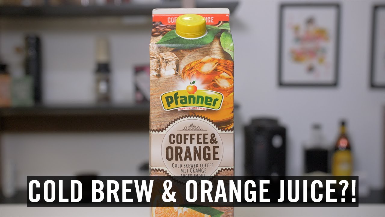 Обзор: Pfanner Cold Brew с апельсином и лимоном