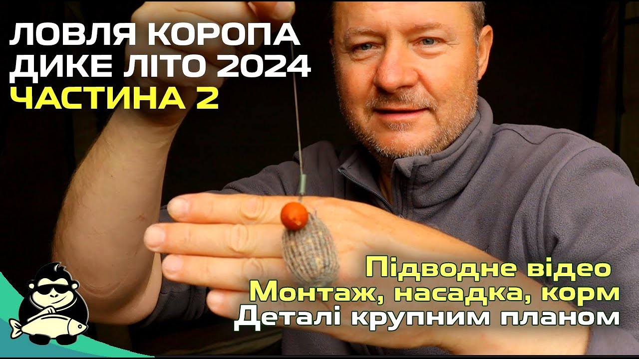 Ловля коропа на дикарі Літо 2024 частина 2