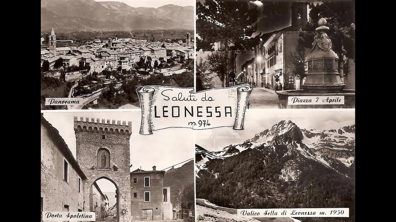 Album di antiche cartoline di Leonessa (RI)