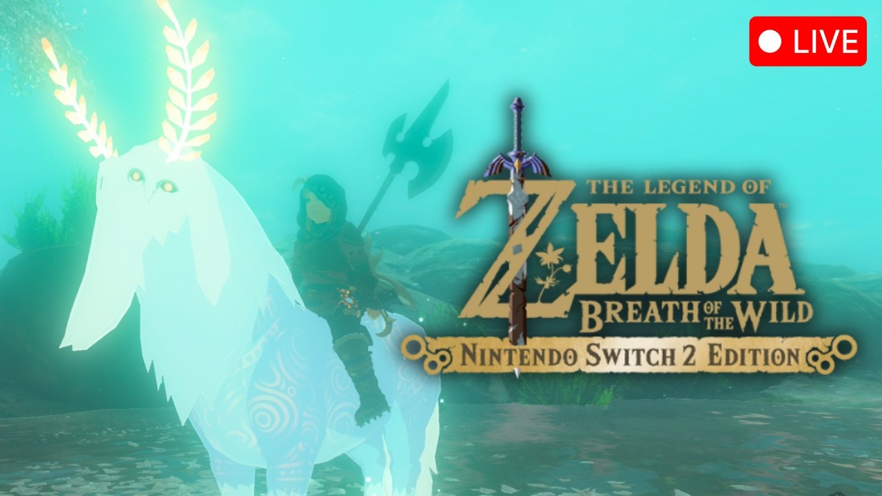 🔴 Exploring & Vibing In BOTW (You Can't Tell Me It's NOT Cozy)