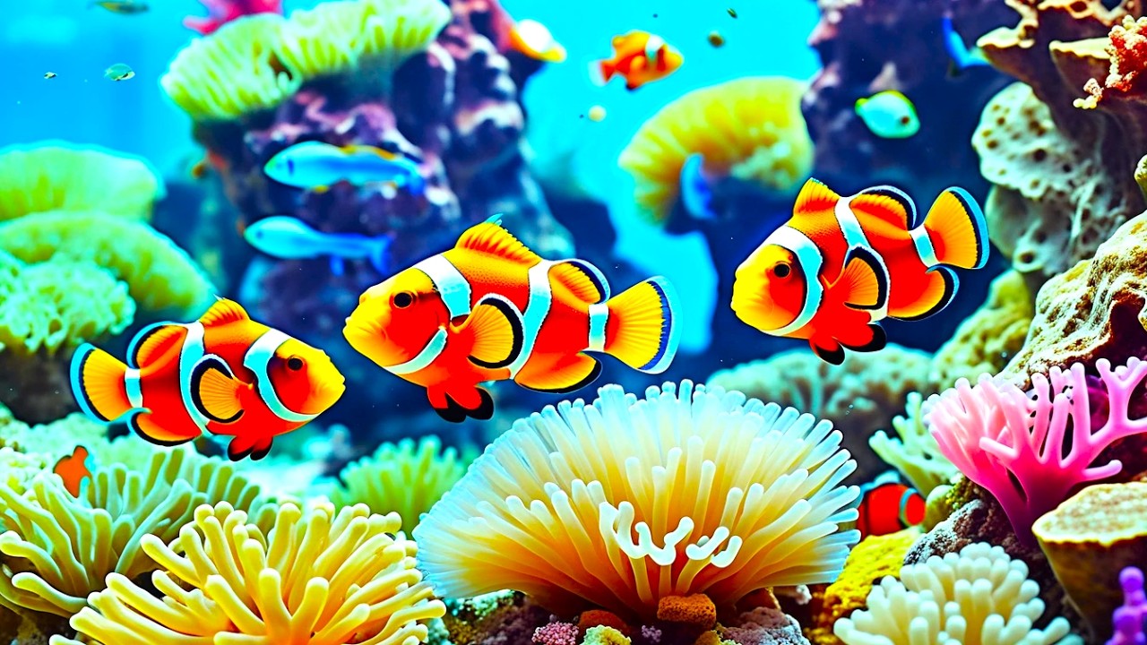 The Best 4K Aquarium - Explore the Stunning World of Sea Jellyfish and Beautiful Coral Reef Fish. #8