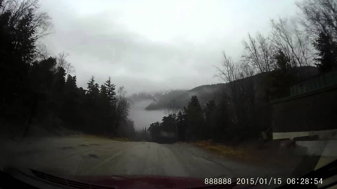 Driving Alaska's Dyea Road in January