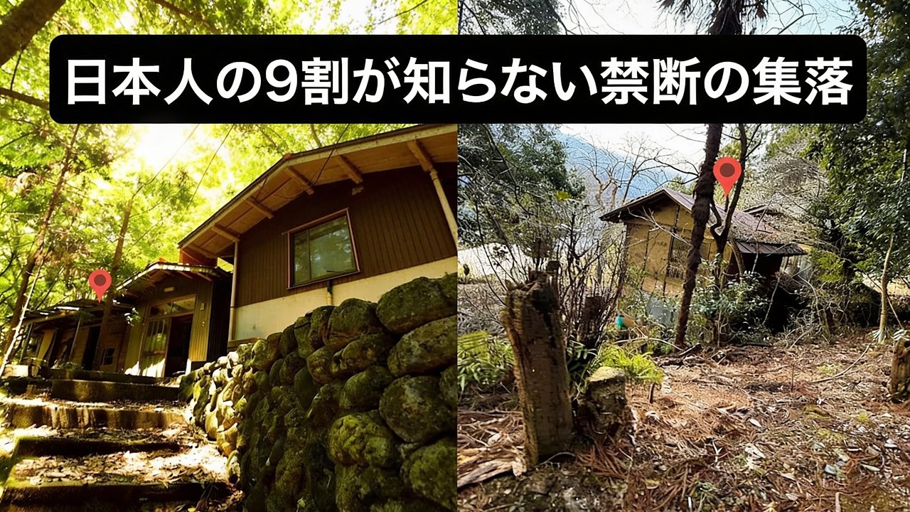 絶対に近づいてはいけない日本の異様な集落7選【Google Earthで探索】