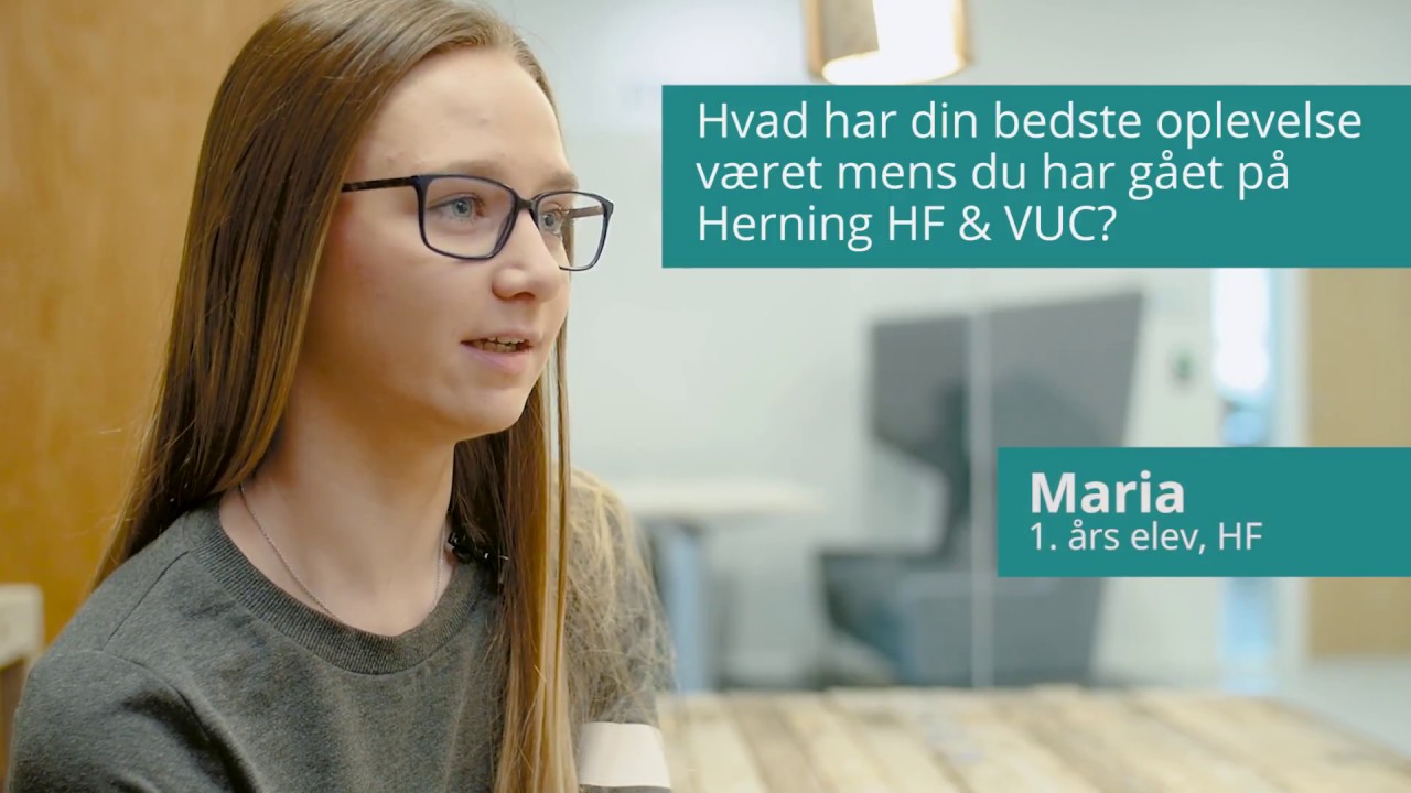 Maria: Min bedste oplevelse
