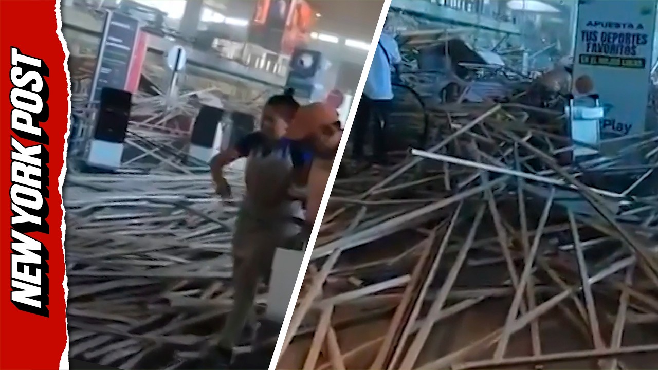 A 7.4 Magnitude Earthquake Damages Pereira Airport in Western Colombia