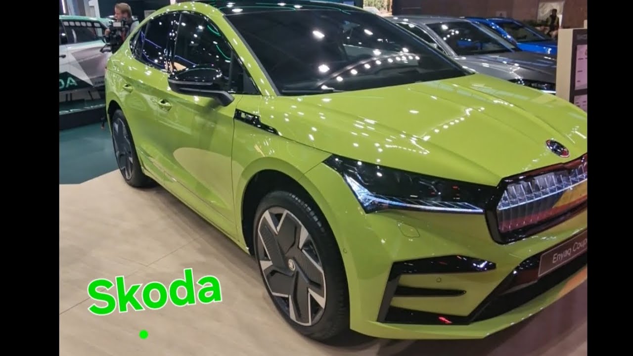 SKODA enyaq первый электромобиль от чехов 
