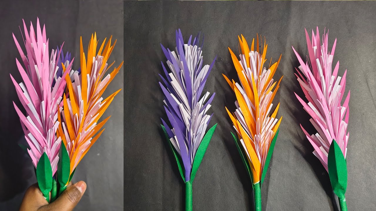 DIY Beautiful Paper Flowers | How to make Easy Paper Crafts at Home