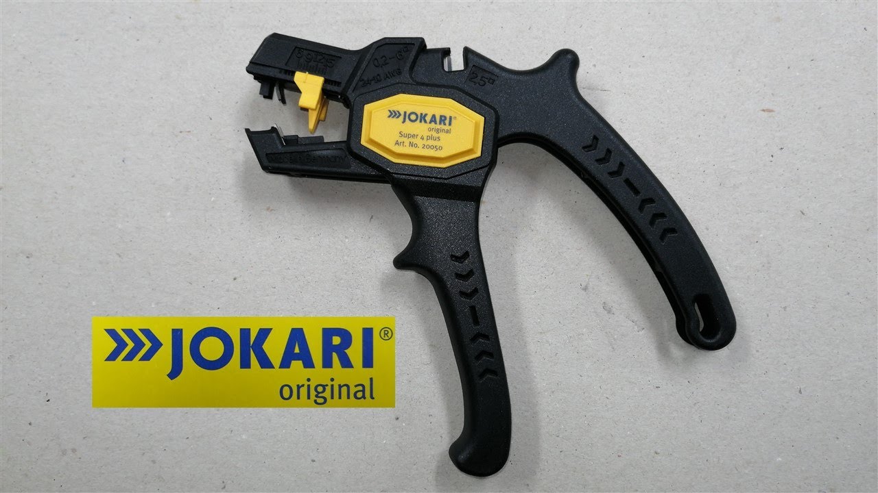 Jokari Super 4 Plus - Automatic Wire Stripping Pliers