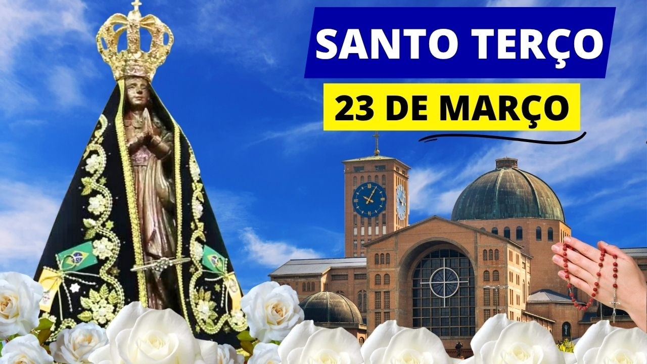 SANTO TER&Ccedil;O DE HOJE - 23/03/2026 | MIST&Eacute;RIOS GOZOSOS | 5&ordf; SEMANA DA QUARESMA | SEGUNDA-FEIRA