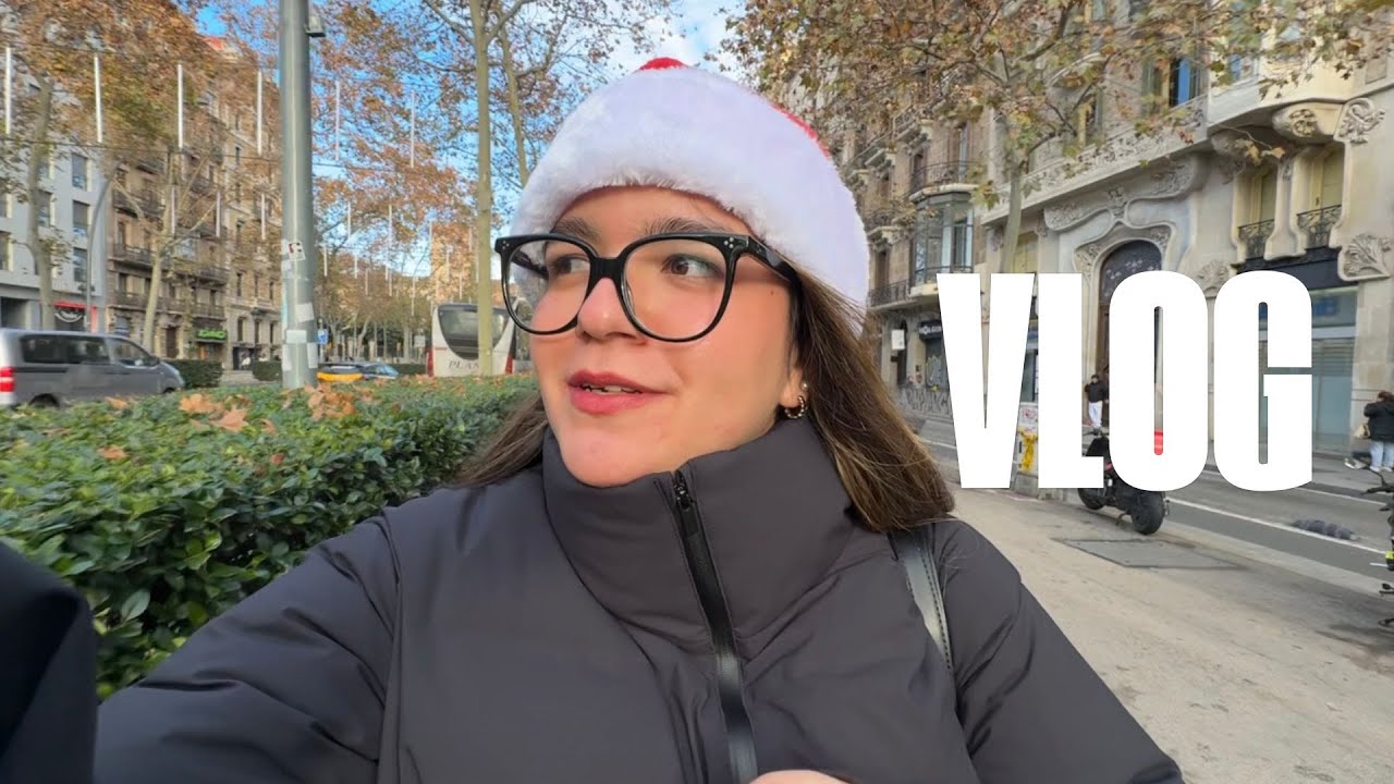 Lo que hice en navidad + visitamos la Sagrada Familia | VLOG