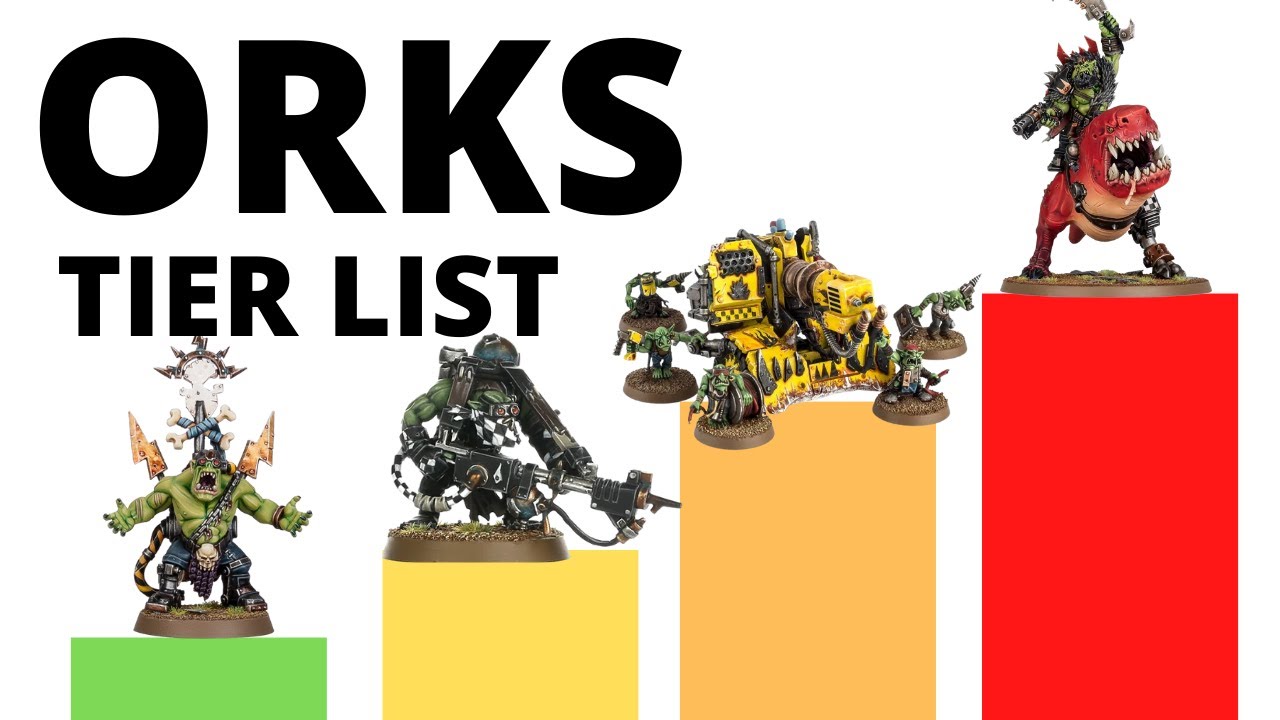 Список уровней юнитов орков в Warhammer 40K 10-го издания — самые сильные и самые слабые специфик...
