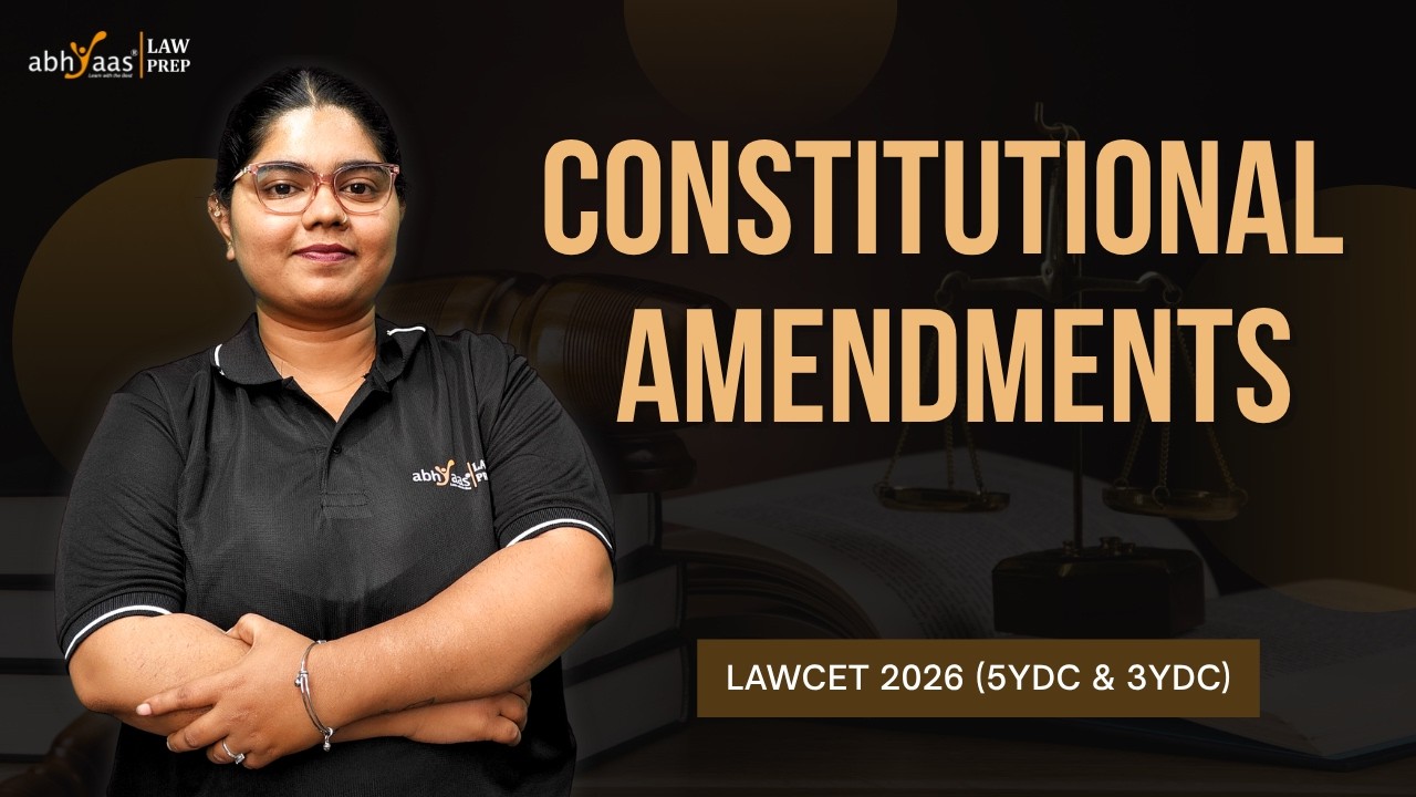 TS LAWCET 2026 | Constitutional Amendments Explained in One Shot