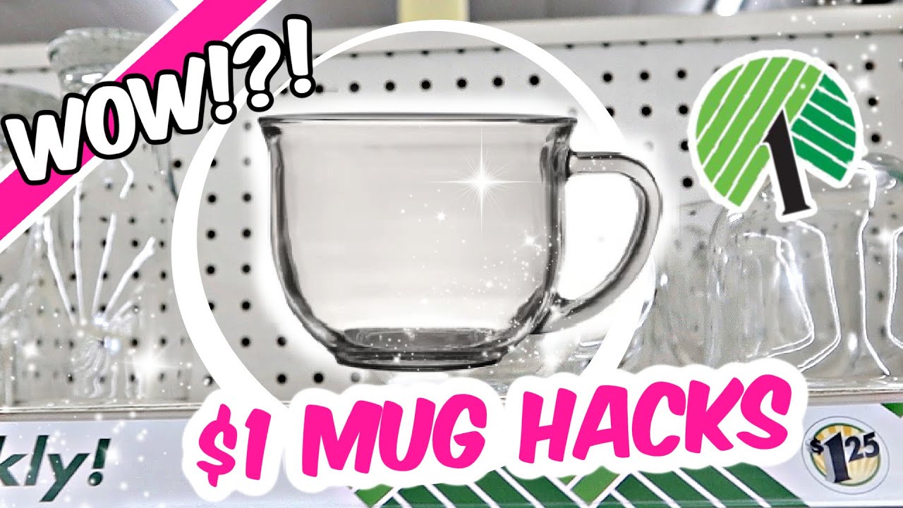 Как я использовала кружки Dollar Tree для создания потрясающих НОВЫХ самоделок!?! 2024 Krafts от ...