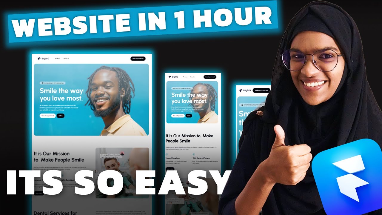 Framer Tutorial: Build Website from Scratch (Dental Website)