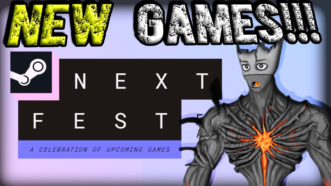 Testing new demo games in Steam Next Fest (VERTICAL)