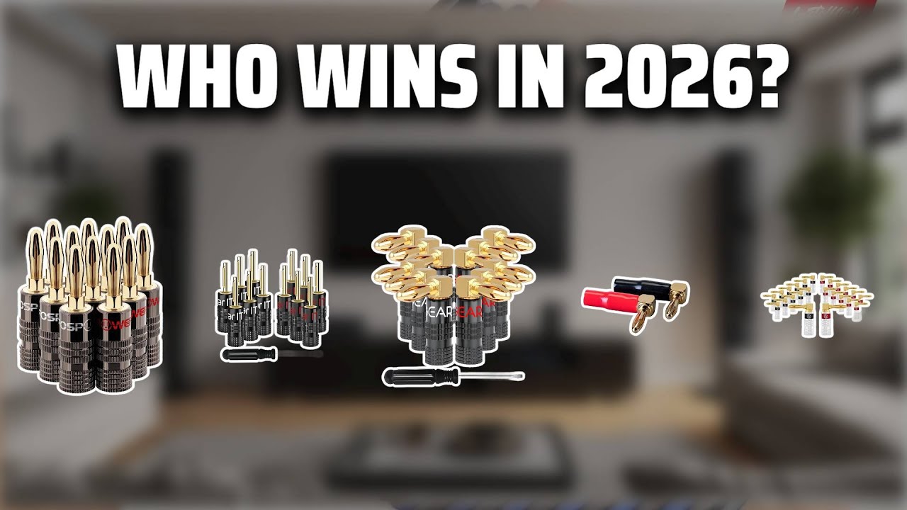 The Top 5 Best Banana Plugs in 2026 - Must Watch Before Buying!