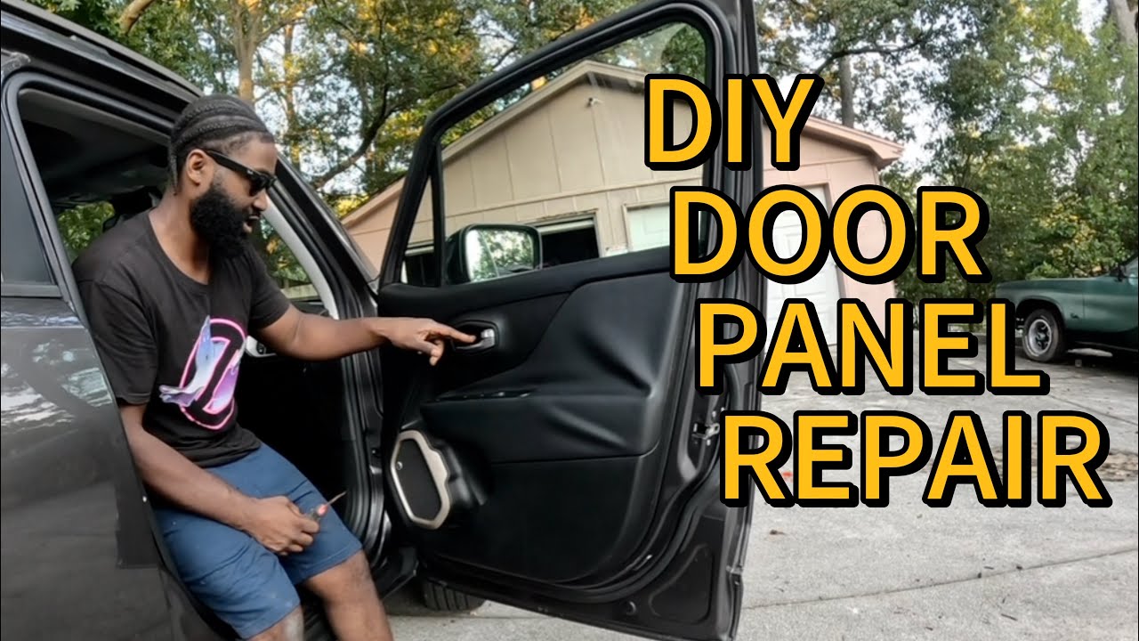 DIY Jeep Renegade Door Panel Insert Repair & Upgrade 🔧✨