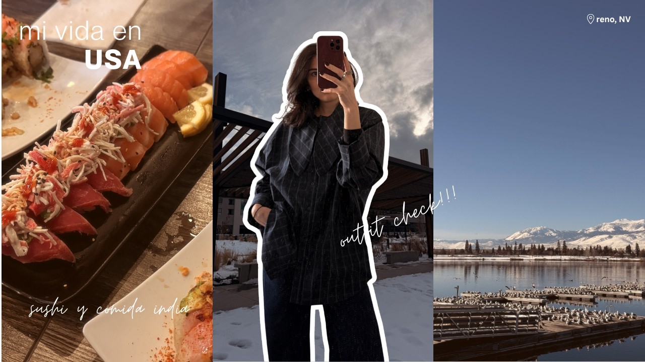 Un fin foodie en USA 🇺🇸 | sprouts haul, nueva receta de pancakes, comida india y sushi con amigos!