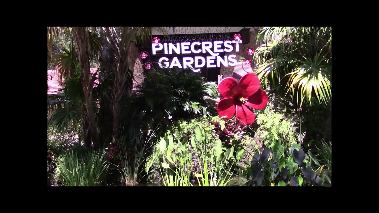 Pinecrest Gardens Walking Tour Part One
