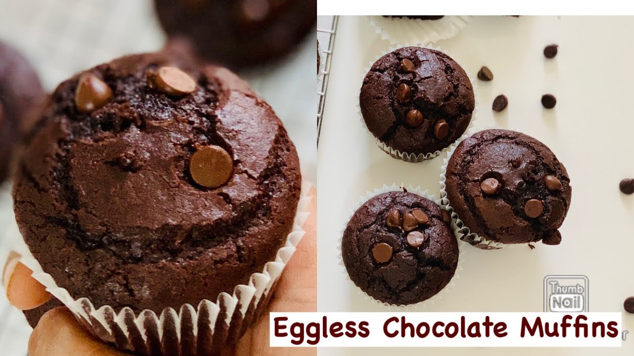 Best Eggless Double Chocolate Muffin Recipe On The Web!